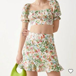 Floral Print & Other Stories skirt
